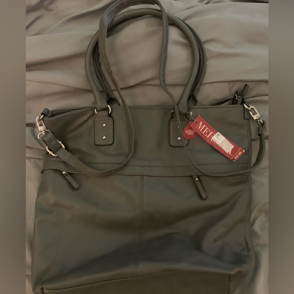 Merona Gray Purse Bag NWT